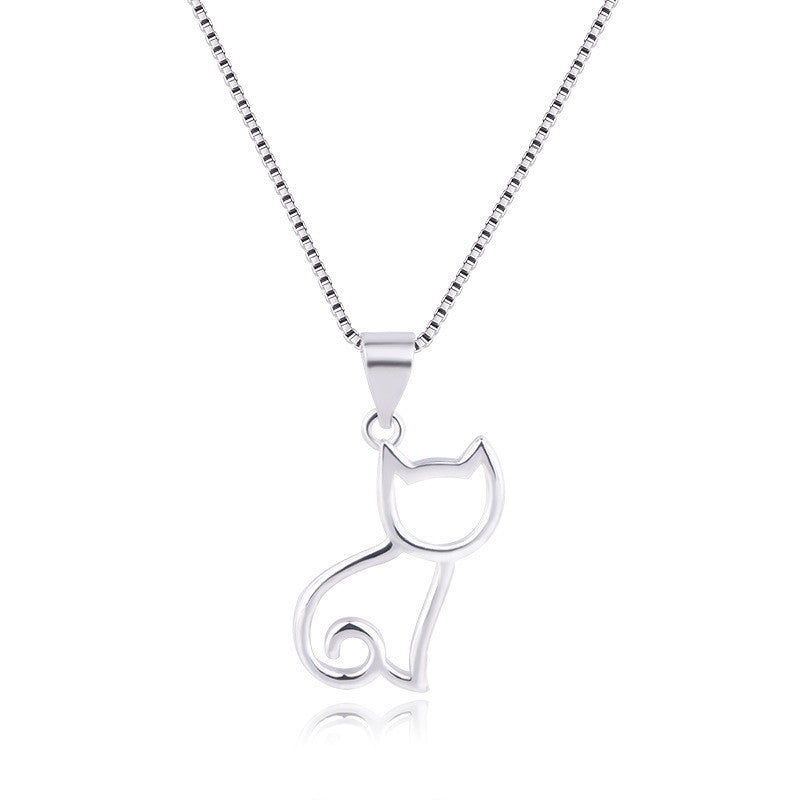 Minimalistic Cat Necklace