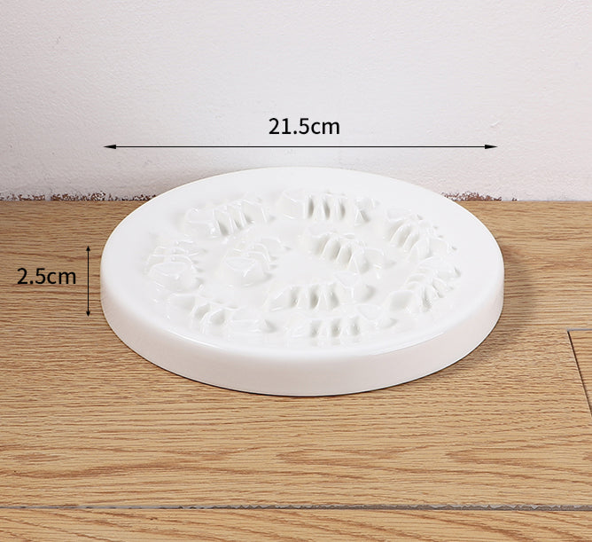 Ceramic Cat Slow Feeder