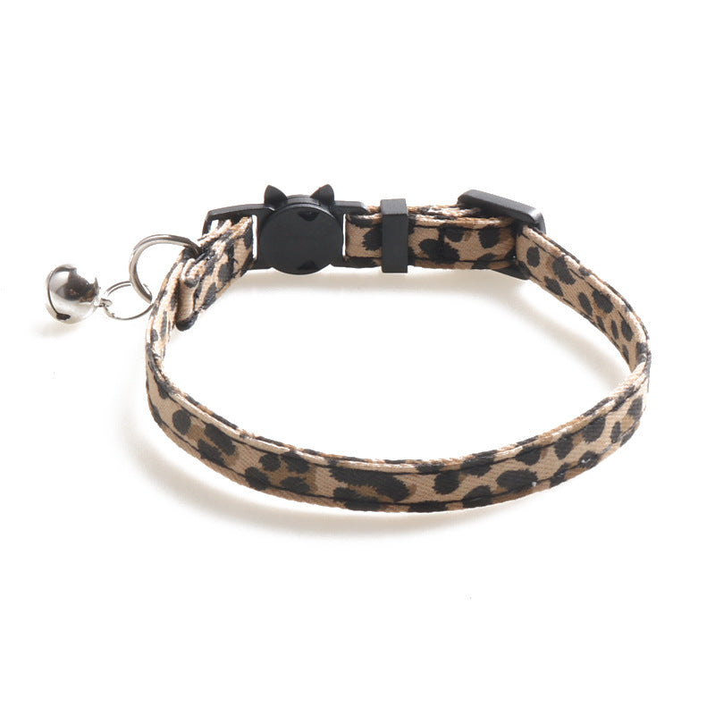 Leopard Breakaway Cat Collar