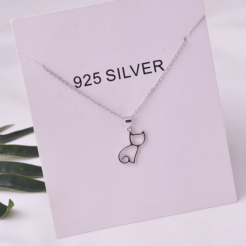Minimalistic Cat Necklace