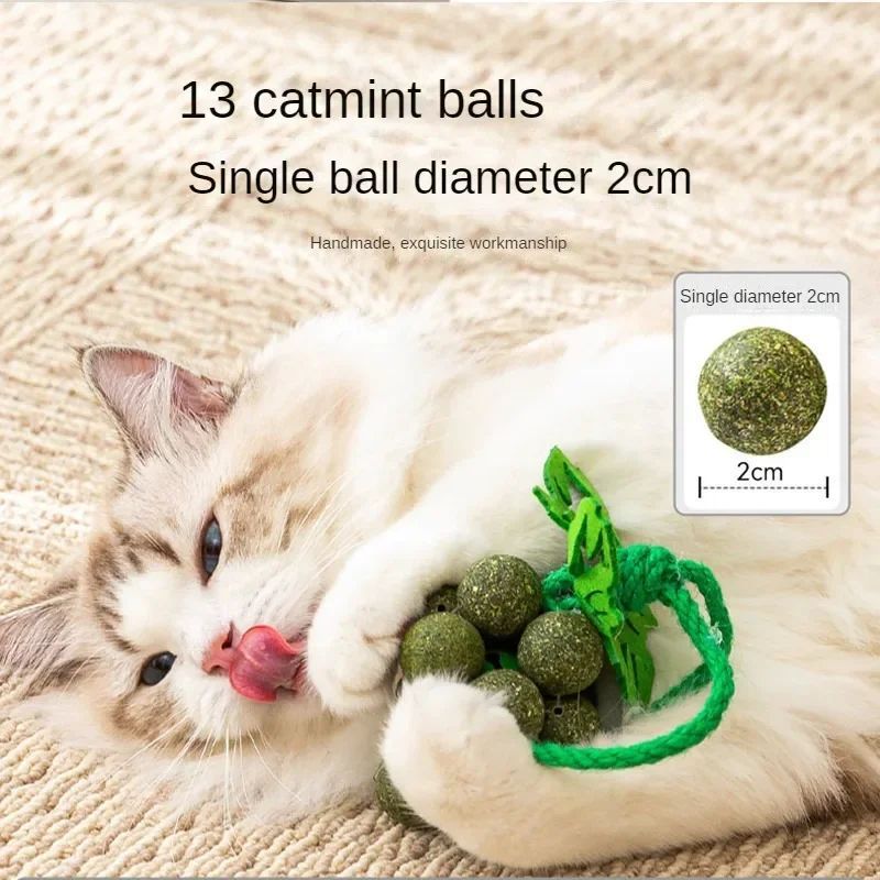 Grape CatNip Toy With Bell