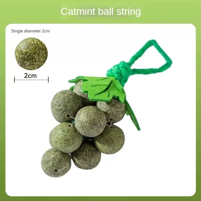 Grape CatNip Toy With Bell