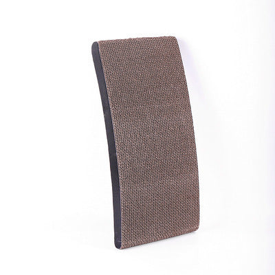 Vertical cat scratching post.